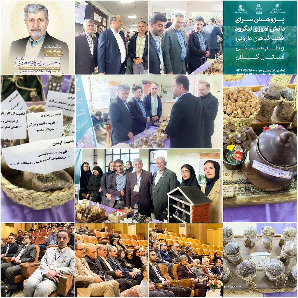 جشنواره دو روزه گیاهان دارویی لنگرود، که با هدف پاسداشت مقام علمی پروفسور حسن ابراهیم‌زاده معبود، پدر علم گیاه‌شناسی ایران، خاتمه یافت+تصاویر